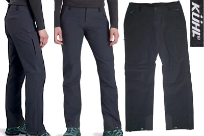 Kuhl KLASH Soft Shell Pants Womens Hiking Outdoor Water Resistant Gotham Grey 14 - Image 1 of 4
