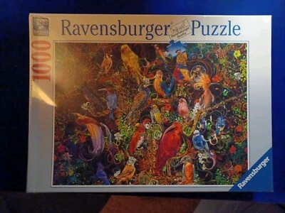 Rompecabezas Ravensburger 1000 piezas (aves de arte) Foto 1 de 2