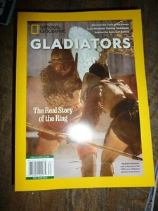 National Geographic Magazine GLADIATORS THE REAL STORY - Picture 1 of 1