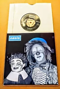 OASIS WONDERWALL 7" UK JUKEBOX VINYL SINGLE 45 - FREE CUSTOM PIC SLEEVE - Picture 1 of 4
