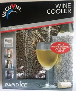 Vacuvin Wine Cooler Rapid Ice nuovo con scatola (u) - Foto 1 di 4