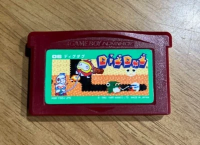 DIG DUG Famicom Mini Nintendo Game Boy Advance GBA Japanese ver Tested - Image 1 of 3
