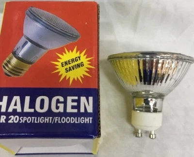 50PAR20 Flood GU10 Base Q50PAR20/FL/GU10/CG 130V 50W PAR20 130V LongLife Bulb - Image 1 of 4