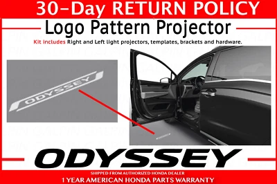🔥 Proyector genuino OEM 2020-2025 Honda Odyssey logotipo patrón (08V27-THR-100) 🔥 Foto 1 de 4