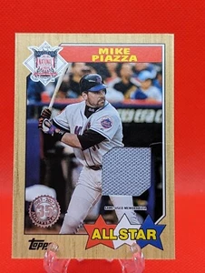 2022 Topps Series 2 Baseball All-Star Relic Jersey 87ASR-MP Mike Piazza - Picture 1 of 3