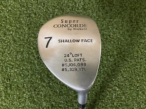 Nickent Super Concorde Shallow Face 7 Wood 24* / RH / Regular Graphite / jl6469 - Picture 1 of 10