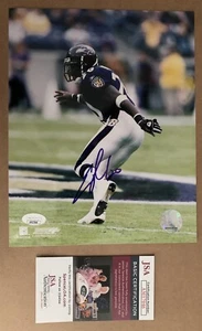 ED REED Autographed Signed 8x10 Photo w/ JSA COA Baltimore Ravens HOF LOOK 👀 - Picture 1 of 4