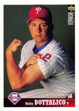 Ricky Bottalico 1997 Collector's Choice 192  Phillies  Baseball Card