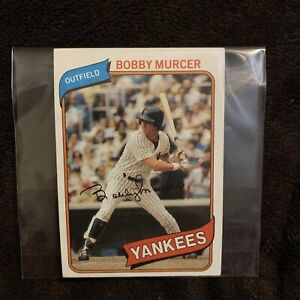 1980 Topps - #365 Bobby Murcer