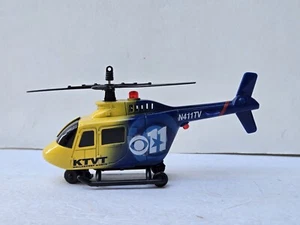 KTVT-TV CBS 11 NEWS Chopper 11 Dallas/Fort Worth HELICOPTER TOY - Picture 1 of 7