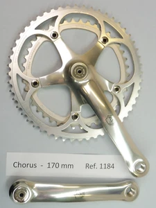 Campagnolo Chorus  - 170  42.52 Chainset /  NOS bicycle L'eroica - Picture 1 of 13