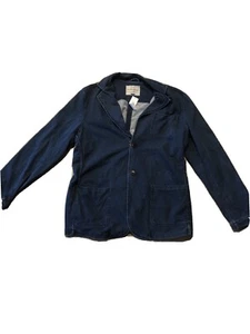 Weatherproof Vintage Indigo Dyed Blazer Size M - Picture 1 of 3