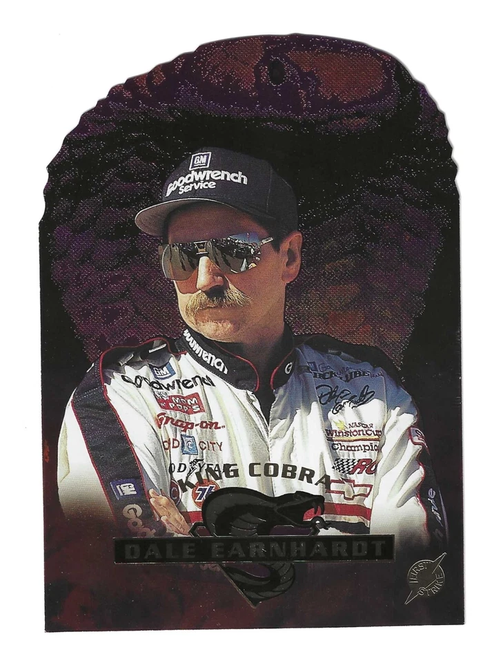 1996 Viper KING COBRA 1ST STRIKE NUMBERED PARALLEL #KC1 Dale Earnhardt #076/699! - Image 1 of 1