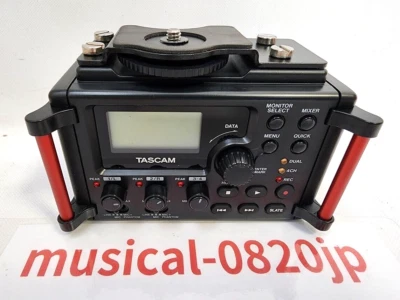 TASCAM DR-60D MKII DSLR Linear PCM Recorder Mixer - Image 1 of 4