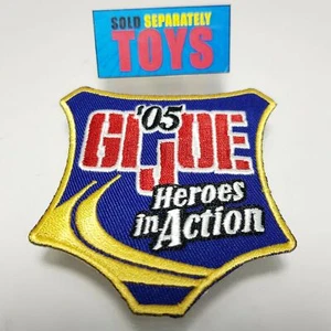 GI Joe Joecon 2005 CONVENTION PATCH Heroes in Action exklusiv Joe Con - Bild 1 von 9