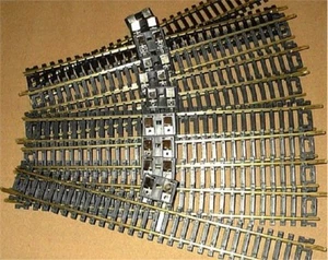 HO SCALE TRAINS MODEL POWER 10 BRASS STRAIGHT TERMINAL TRAIN TRACK + - Picture 1 of 2