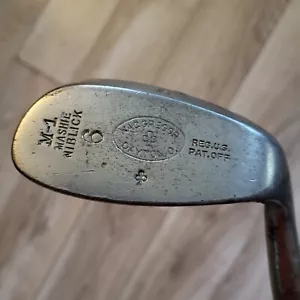 Vintage MASHIE NIBLICK MacGregor RH 6 Iron Golf Club 34" Steel Shaft Wall Hanger - Picture 1 of 10