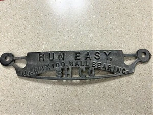S.H. Firma RUN EASY Nr. RBX100 BALL Man Cave Vintage Industrial - Bild 1 von 7