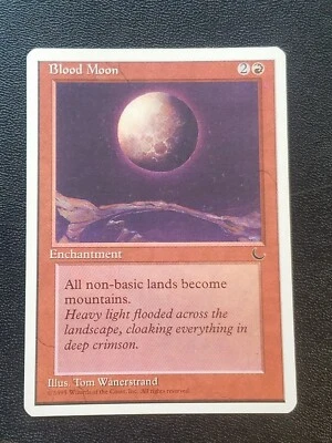 MTG Magic The Gathering Chronicles BLOOD MOON Card NM Nice! - Image 1 of 2