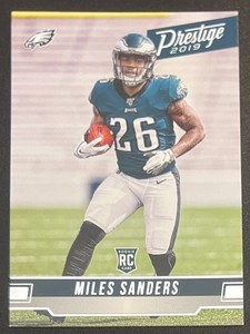 Miles Sanders 2019 Prestige ROOKIE #258 - Philadelphia Eagles