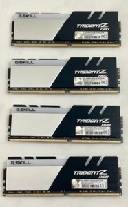 G.SKILL Tident Z Neo RGB 128GB DDR4-2666 CL18-18-18-43 RAM F4-2666C18Q-128GTZN - Picture 1 of 4