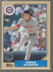 Actualización Topps 2017 1987 30 aniversario #US87-14: Koda Glover RC - Imagen 1 de 1