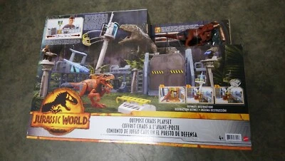 PLAYSET JURASSIC WORLD  NEUF MATTEL - Photo 1/2
