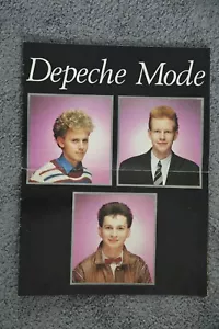 Depeche Mode signed See You 1982 Toubook Autogramm Autograph DM Rare !!! - Bild 1 von 11