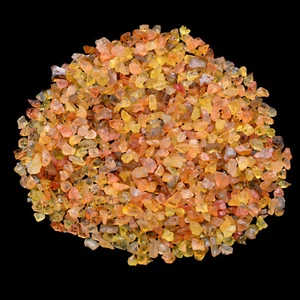 20 CT Natural Yellow Sapphire Rough 4 - 6 MM Raw Sapphire Gemstone Unheated - Picture 1 of 6