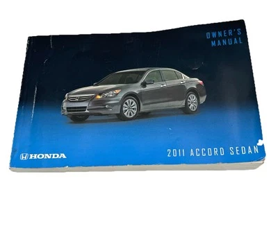 2011 Honda Accord Sedan Owners Owner's Manual OEM Original - Image 1 of 2