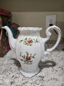 Johann Haviland Moss Rose Traditions Fine China ~ Coffee Pot Teapot ~Parts Repla - Picture 1 of 7