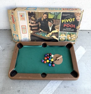 VINTAGE 1972 Milton Bradley Lucille Ball PIVOT POOL Game with Original Box - Picture 1 of 20