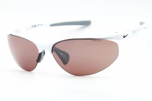 NIKE AERIAL E DZ7353 100 Sunglasses White Frame Road Tint Lenses 69mm - Picture 1 of 4