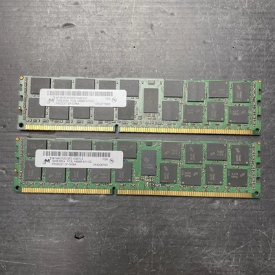 Set 2x 16GB Micron MT36KSF2G72PZ-1G4E1LE PC3L-12800R 2Rx4, 647653-081 (K14-41) - Bild 1 von 3
