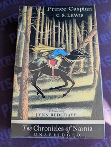 Chronicles Of Narnia Prince Caspian 4 Cassette C.S.Lewis Harper Audio NEW - Foto 1 di 4