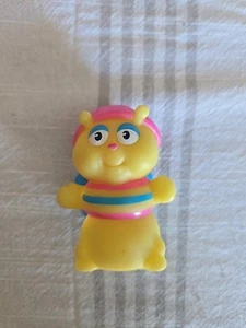 VTG 1986 Hasbro GLO FRIENDS BUG Finger Puppet BUTTERFLY 3" Glow in Dark Gloworm - Picture 1 of 6