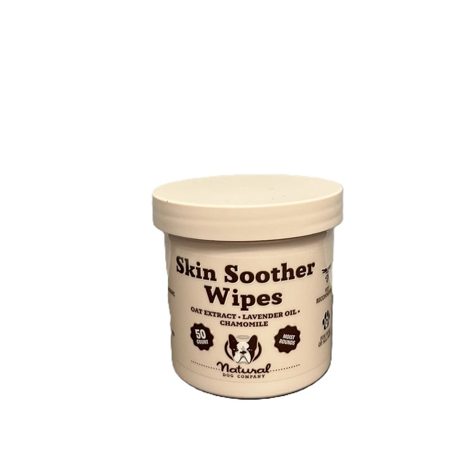 Natural Dog Company Skin Soother Wipes, 50 Count - Image 1 of 1