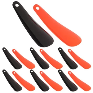14 Stück Schuhlöffel Faule Schuhhelfer Griff Schuhlöffel Kurzheber Kunststoff - Bild 1 von 12