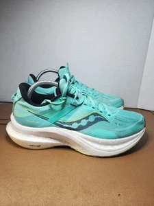 Saucony Tempus Cool Mint Acid Road Running Shoes S10720-26 Women's Size 9 - Picture 1 of 8