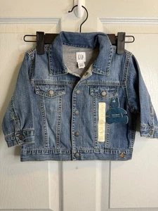 Chaqueta vaquera Baby Gap botones a presión talla 6-12 meses - Imagen 1 de 7
