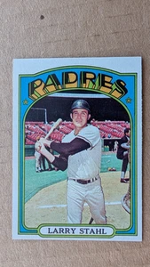 1972 Topps LARRY STAHL Card #782 SAN DIEGO PADRES - Picture 1 of 2