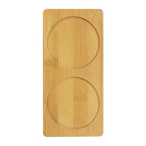 1-Pack Bamboo Plant Saucer, Plant Saucer Rectangular Bamboo Flower Tray Plant... - Picture 1 of 6