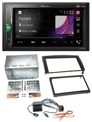 Pioneer 2DIN MP3 DAB USB Bluetooth Autoradio für Skoda Fabia 6Y Facelift 2004-20 - Bild 1 von 4