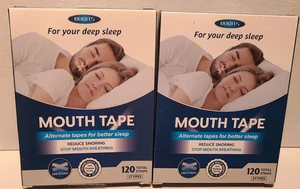 2 Packungen Mundband Streifen 240 Stück / (je 120 Packung) NEU - Bild 1 von 2