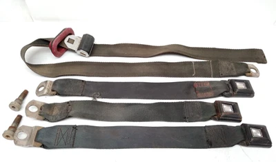 Ford F150 1981 cinturón de seguridad de banco hebilla cierre F250 Bronco negro 1991 C57 Foto 1 de 4