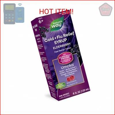 Flu Relief Syrup for Sore Throat, Cough & Congestion - Image 1 of 2