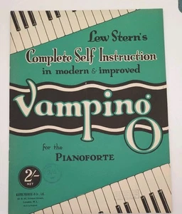 vamping for the pianoforte , Lew stern 1929 rare (F6) - Picture 1 of 15
