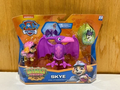 Nickelodeon Paw Patrol Dino Rescate Skye y Pterodáctilo Figura Set "NUEVO" Foto 1 de 4