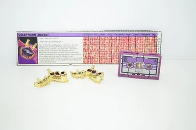 Ratbat GOLD Painted Near Complete Vintage 1986 G1 Transformers Action Figure - Image 1 of 4
