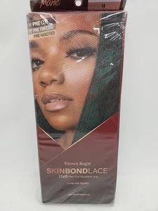 NEU Braun Sugar Skin Bond Lace Glueless HD 13x6 Lace Front Perücke - Bild 1 von 8